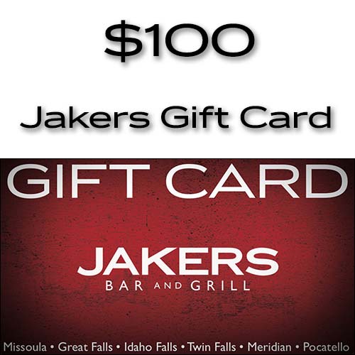 $100 Jakers Gift Card