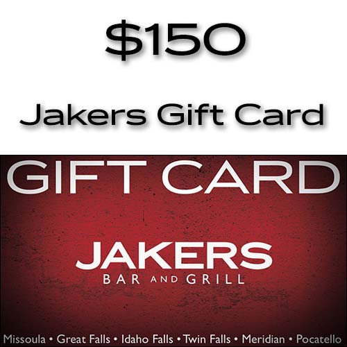 $150 Jakers Gift Card
