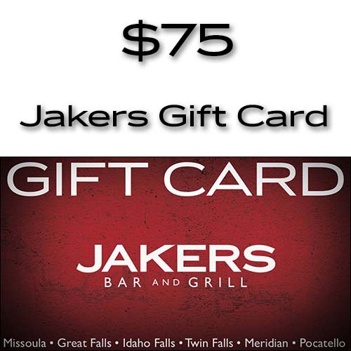 $75 Jakers Gift Card