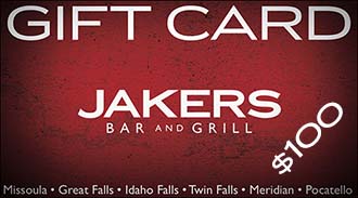 Derrik from Pocatello, ID Purchased a Jakers Gift Card